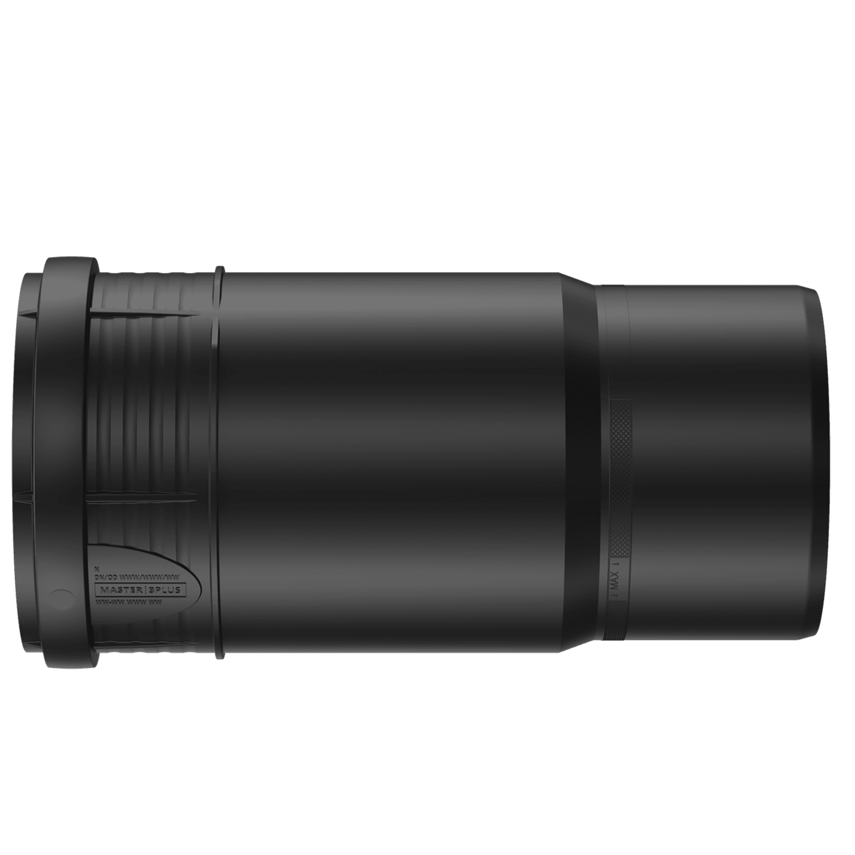 Produktbilde - 2214863 - Master3Plus ekspansjonsmuffe PP, svart