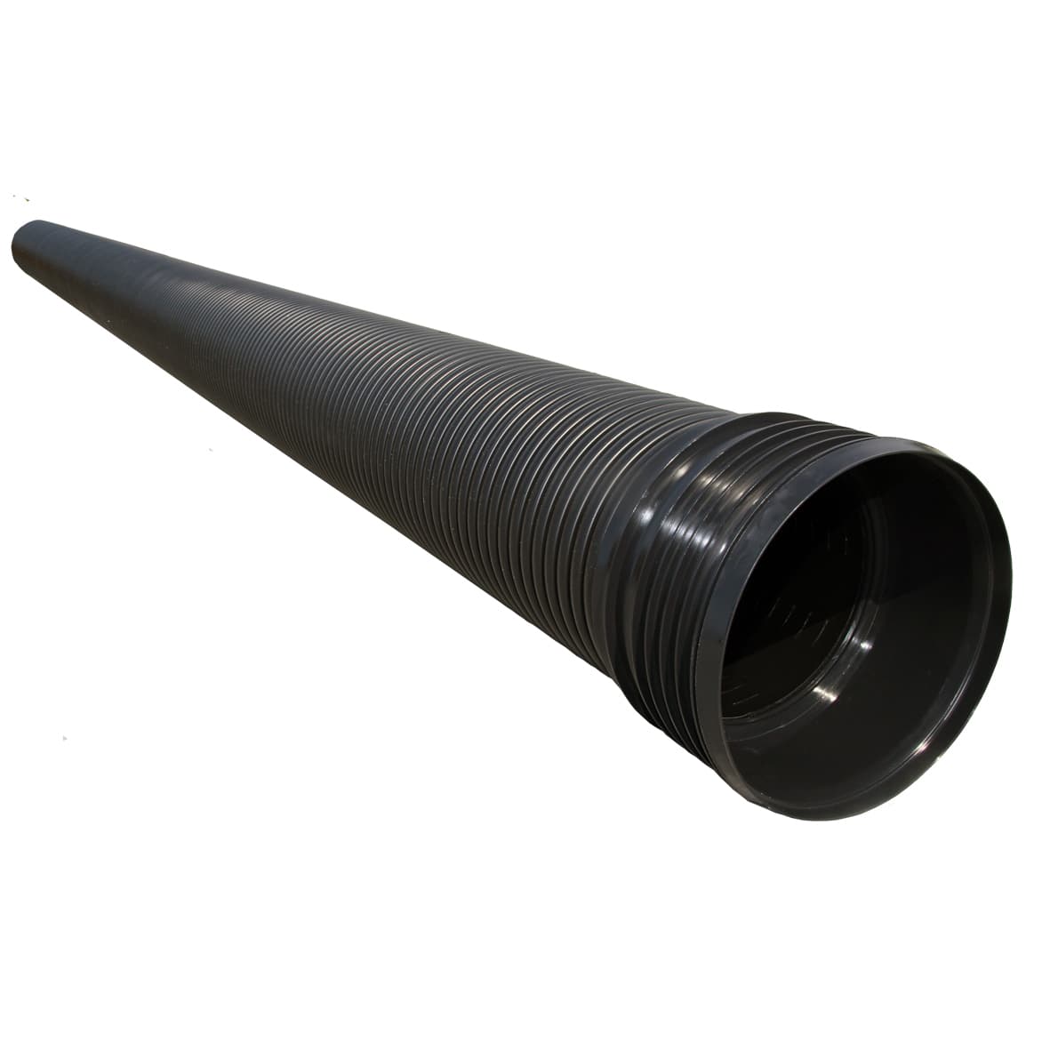 Produktbilde - 3070821 - PP Pragma drensrør SN8 sort Dy