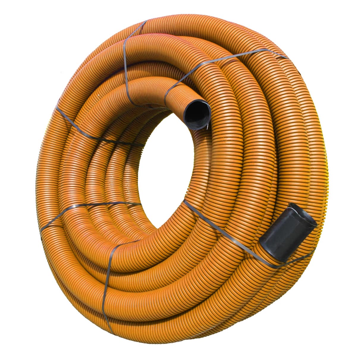 Produktbilde - 3020661 - PE DV korrugert kabelrør orange