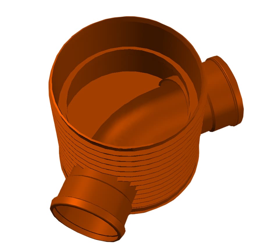 Produktbilde - PRO630 315bendkum 45 grader illustrasjon