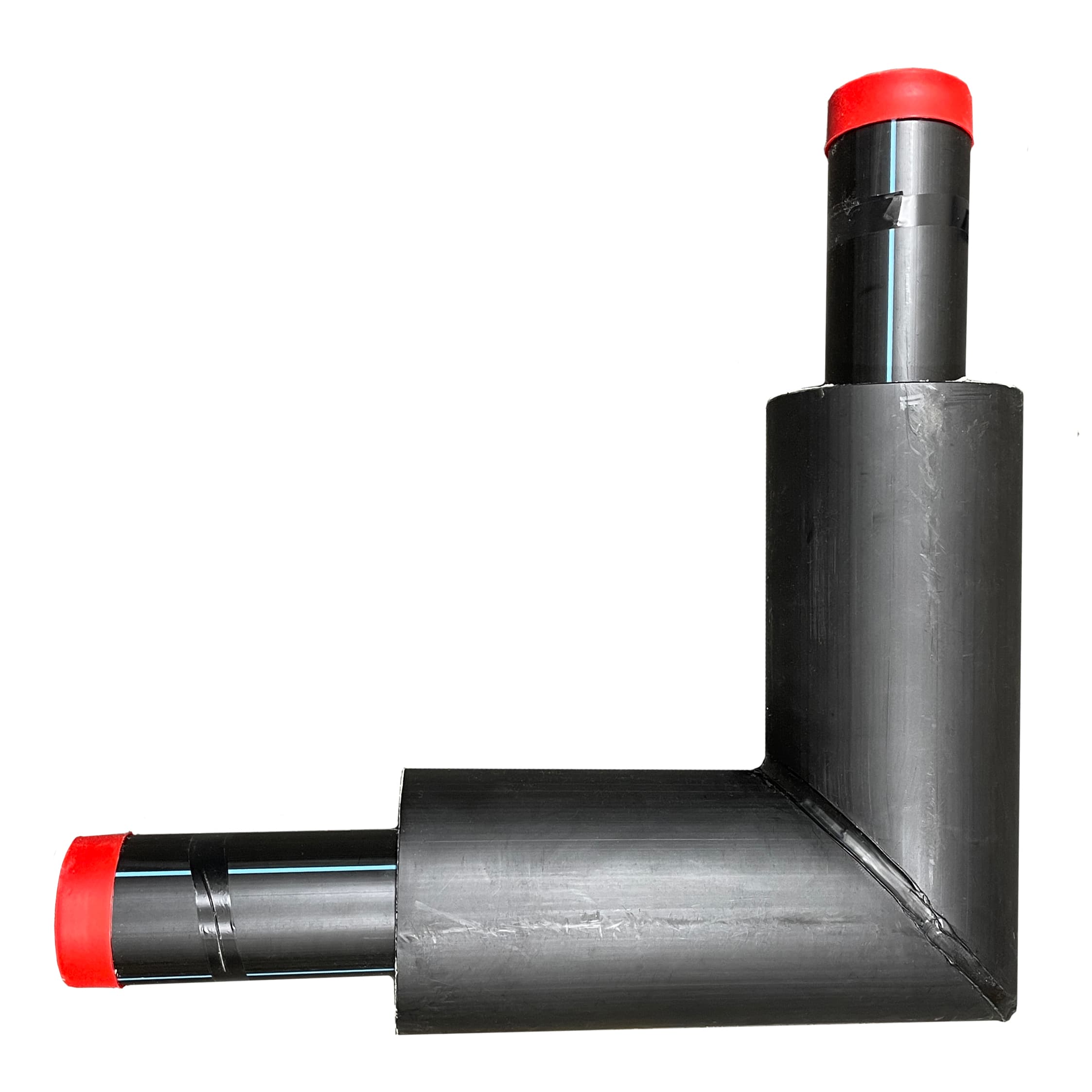 Isovarm PE bend SDR11 90° ovenfra
