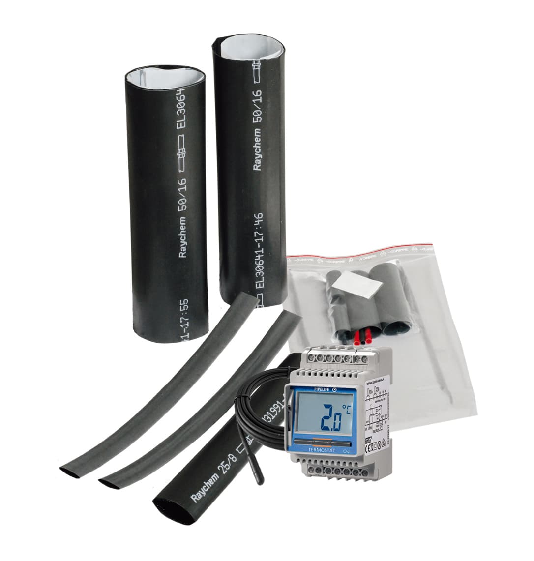 Produktbilde - Endekobling Isotermrør T2000 2ender termostat