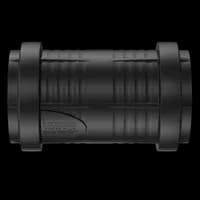 Produktbilde - 2214861 - Master3Plus dobbelmuffeløpemuffe PP, svart