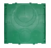 Produktbilde - 3074532 - Stormbox II tilkoblingsplate 600x600 mm for 110 - 400 mm rør