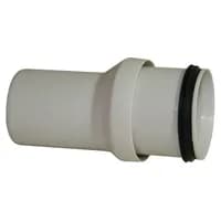 Produktbilde - 2207066 - PP Smartline overgang gråhvit med 50mm skjøtenippel40mm spissende