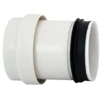 Produktbilde - 2207157 - PP Smartline overgang mmuffe gråhvit med 40mm skjøtenippel32mm muffe