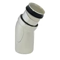 Produktbilde - 2206948 - Smarline bend med nippel krom med skjøtenippel og spissende