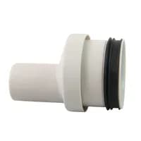 Produktbilde - 2207246 - PP Smartline overgang gråhvit med 75mm skjøtenippel40mm spissende