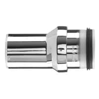 Produktbilde - 2207116 - PP Smartline overgang krom med 50mm skjøtenippel40mm spissende