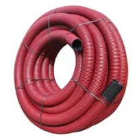 Produktbilde - 3020677 - PE DV korrugert kabelrør rød