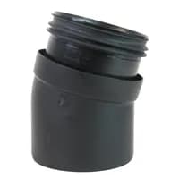 Produktbilde - 2207016 - PP Smartline bend sort med skjøtenippel og spissende