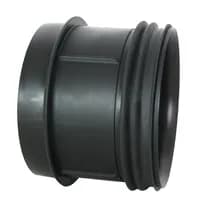 Produktbilde - 2207245 - PP Smartline overgang sort med 110 mm skjøtenippel