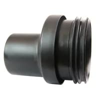 Produktbilde - 2207072 - PP Smartline overgang sort med 110mm skjøtenippel75mm spissende