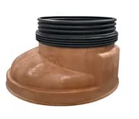 Produktbilde - 3081093 - PRO1000Ø630 kjegle utrinn rødbrun for PRO1000 kumring