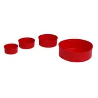 Produktbilde - 3076689 - DBI-DUT lokk for kabelrør rød