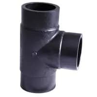 200 mm PE 100 SDR 11 T-rør med korte ender