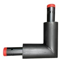 Isovarm PE bend SDR11 90° ovenfra