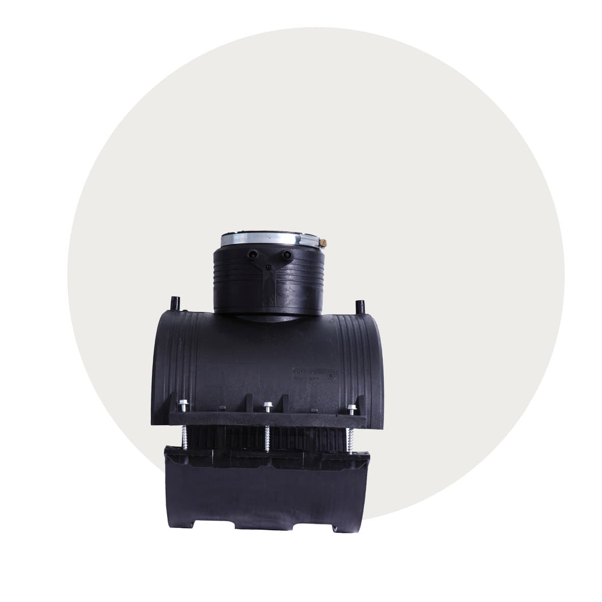 PE 100 SDR 11 elektrosadel med elektromuffepåkobling