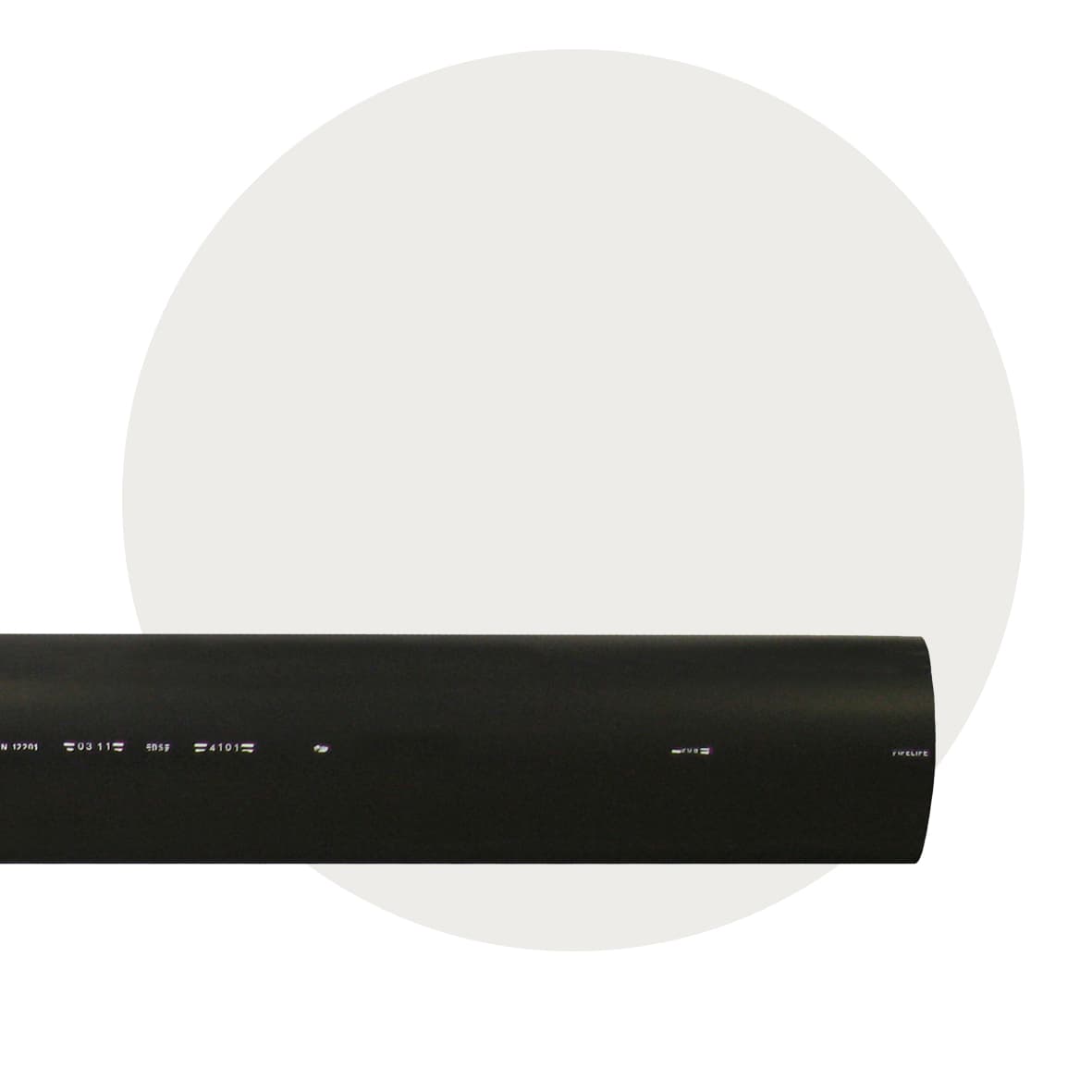 PE 100 SDR 26 svarte rør