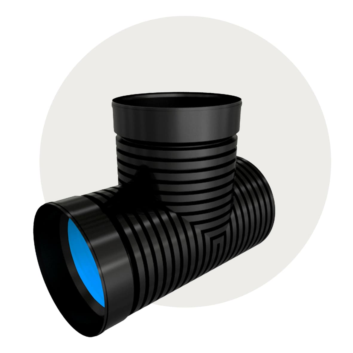 Pragma Infra rettløpskum for 400 mm Pragma stigerør