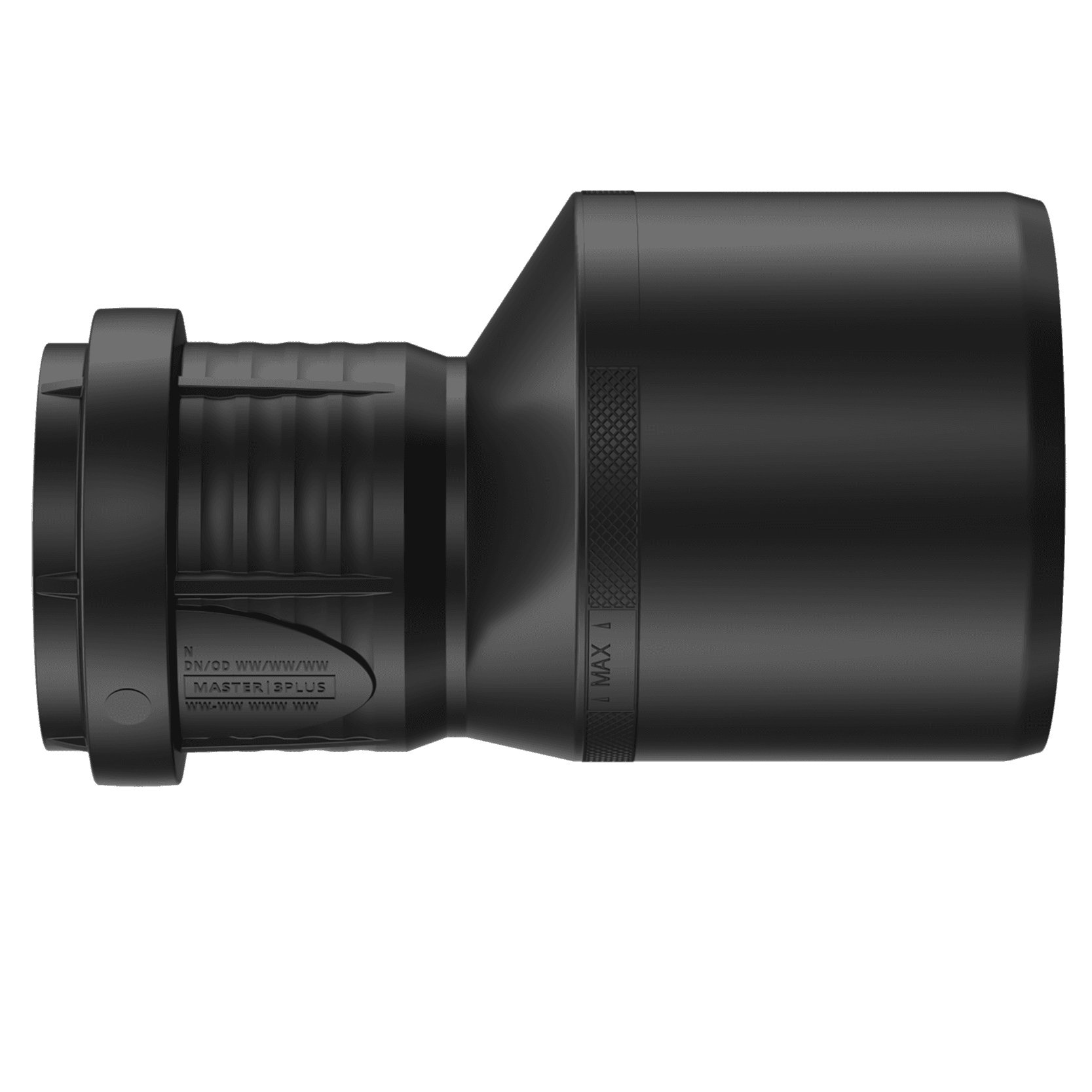 Produktbilde - 2214894 - Master3Plus eks. overgang PP, svart