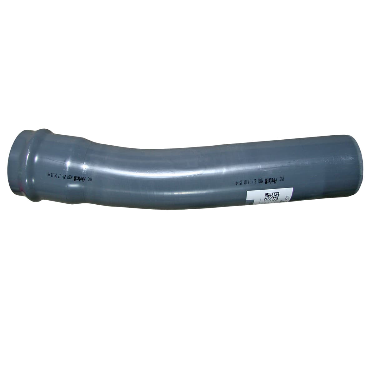 Produktbilde - 2350124 - PVC bend for trykkrør SDR grå