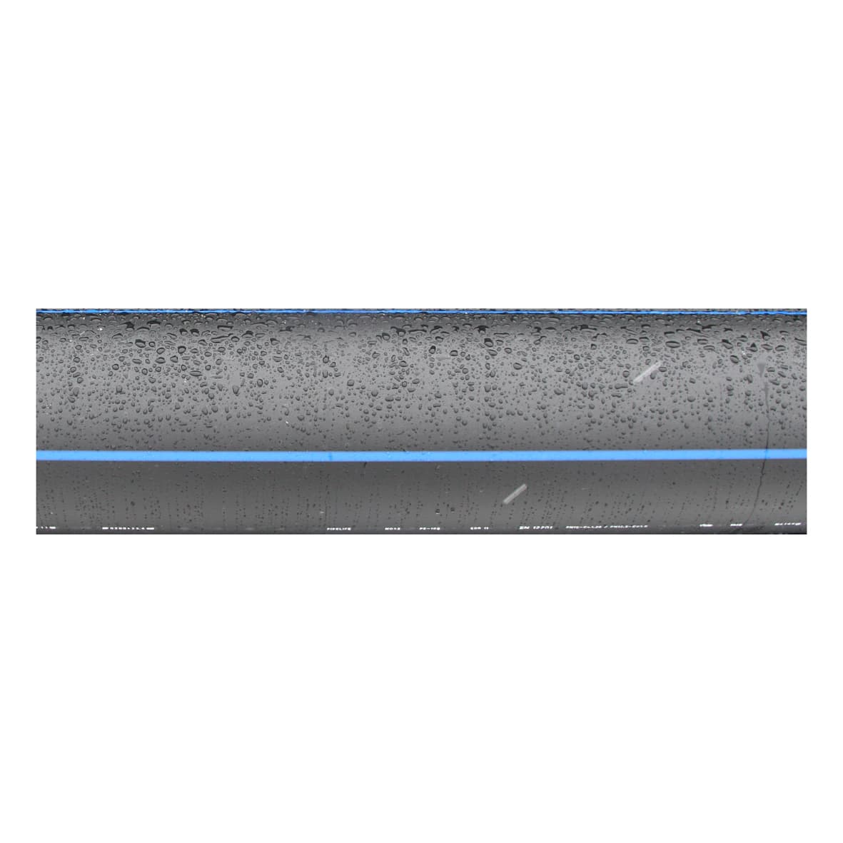Produktbilde - 2392255 - PE 100 RC SDR trykkrør sort med blå stripe