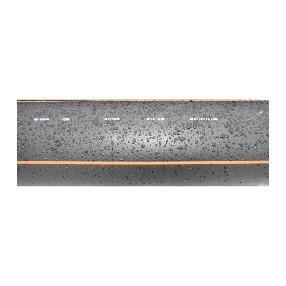 Produktbilde - 2392412 - PE100RC SDR17 rør rødbrun stripe