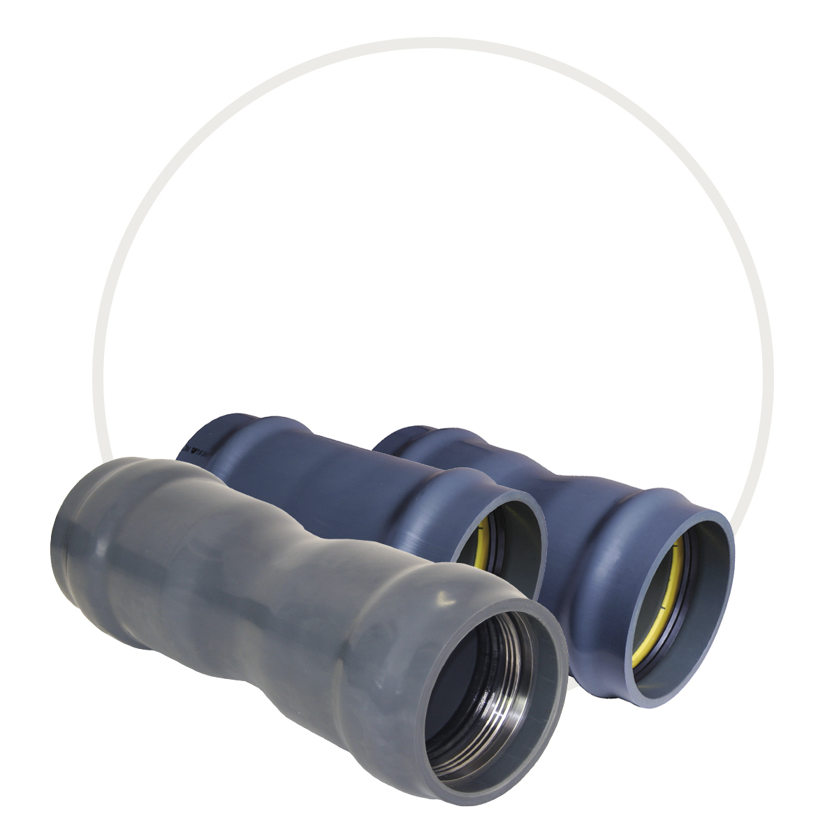 PVC trykkrørsdeler