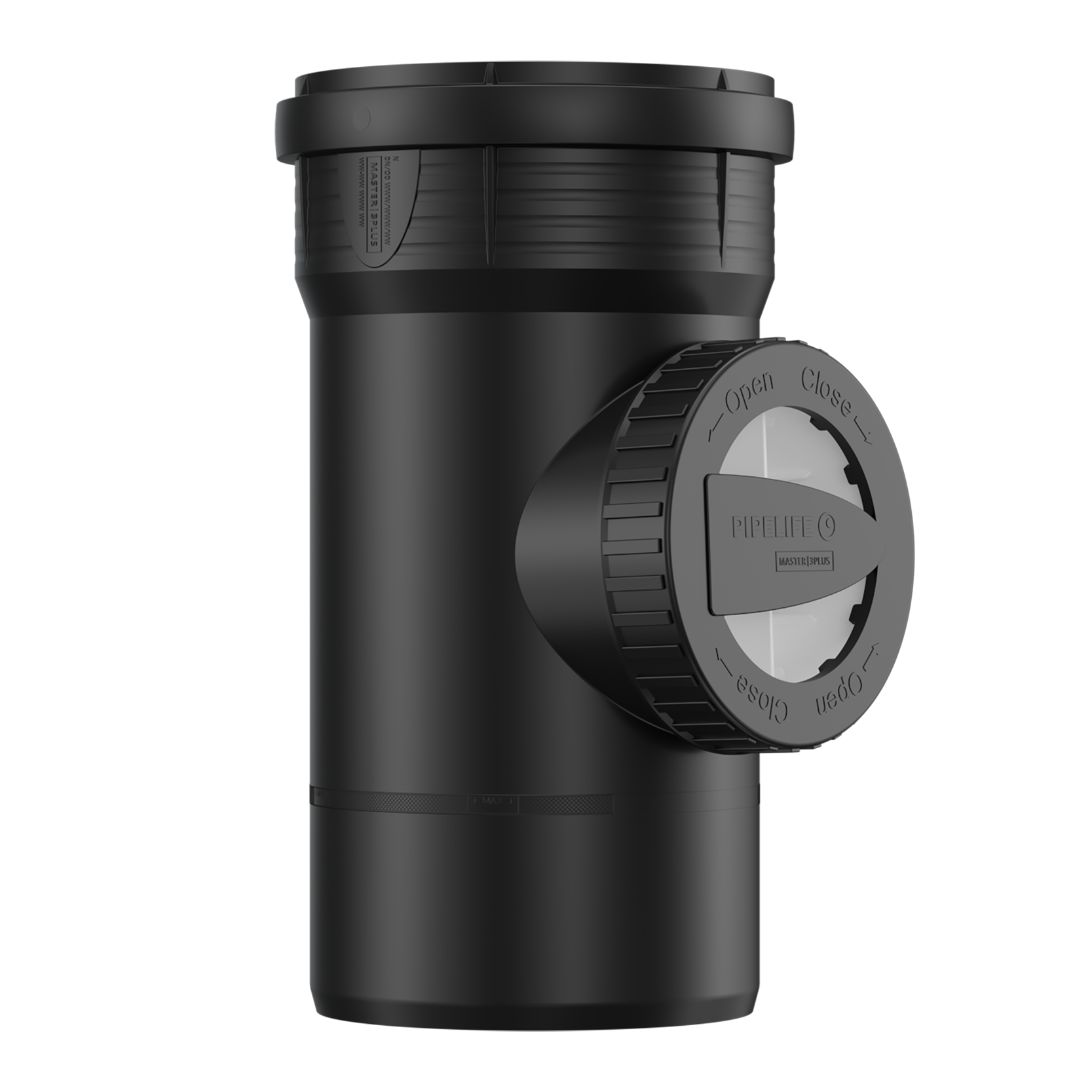 Master3Plus stakerør 160 BK