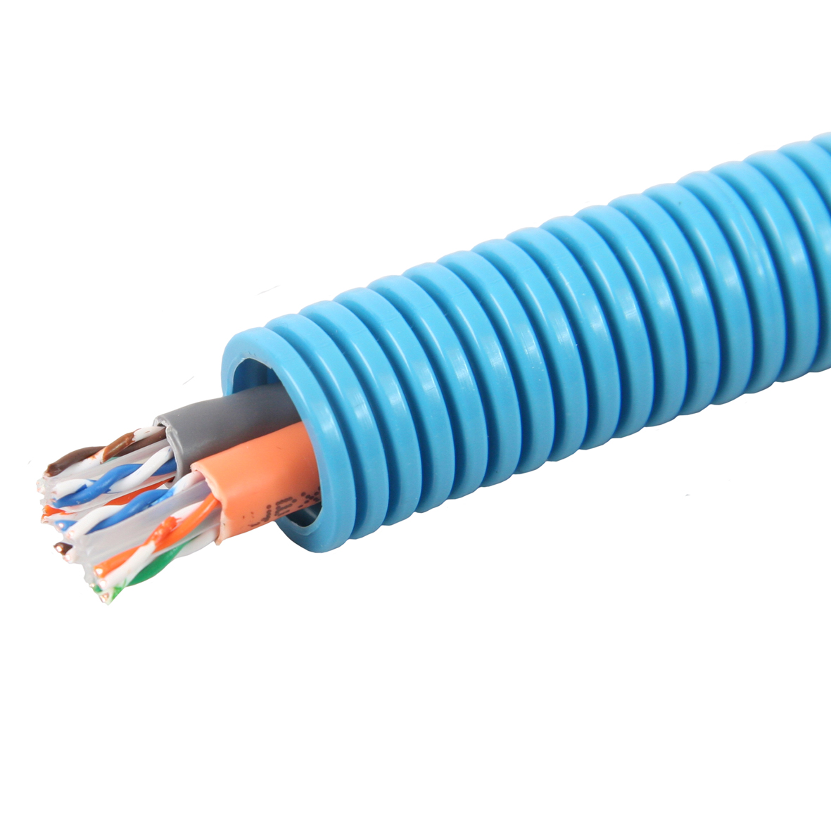 Produktbilde - PL 2xCat 6 U UTP 20mm blå