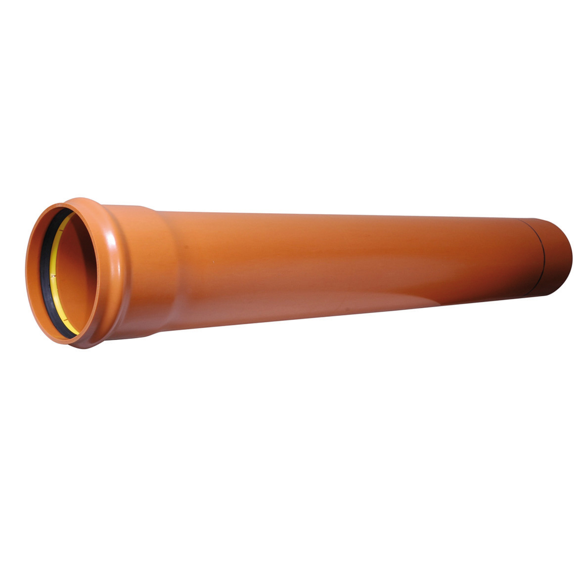 PVC SN8 avløpsrør m/Powerl. 200 6m RB