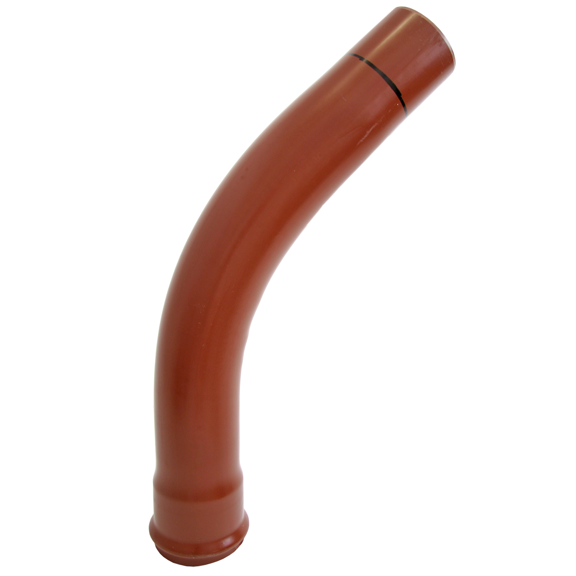 PVC avløp langbend 200-45° RB