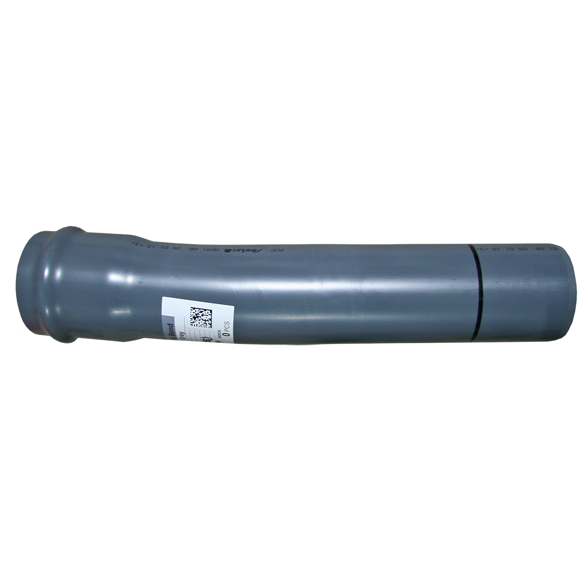 Produktbilde - 2350157 - PVC bend for trykkrør SDR 21 grå