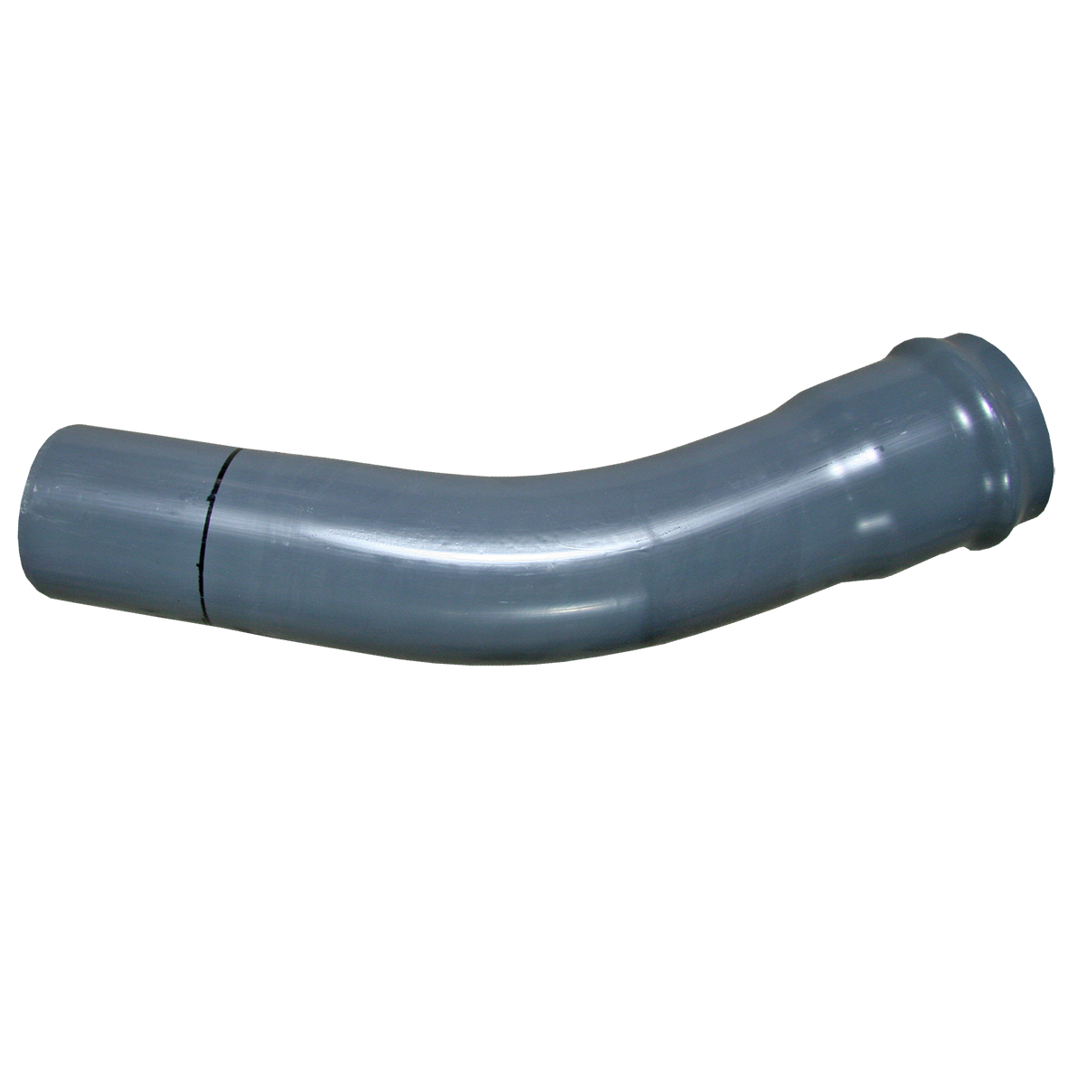 Produktbilde - 2350122 - PVC bend for trykkrør SDR grå