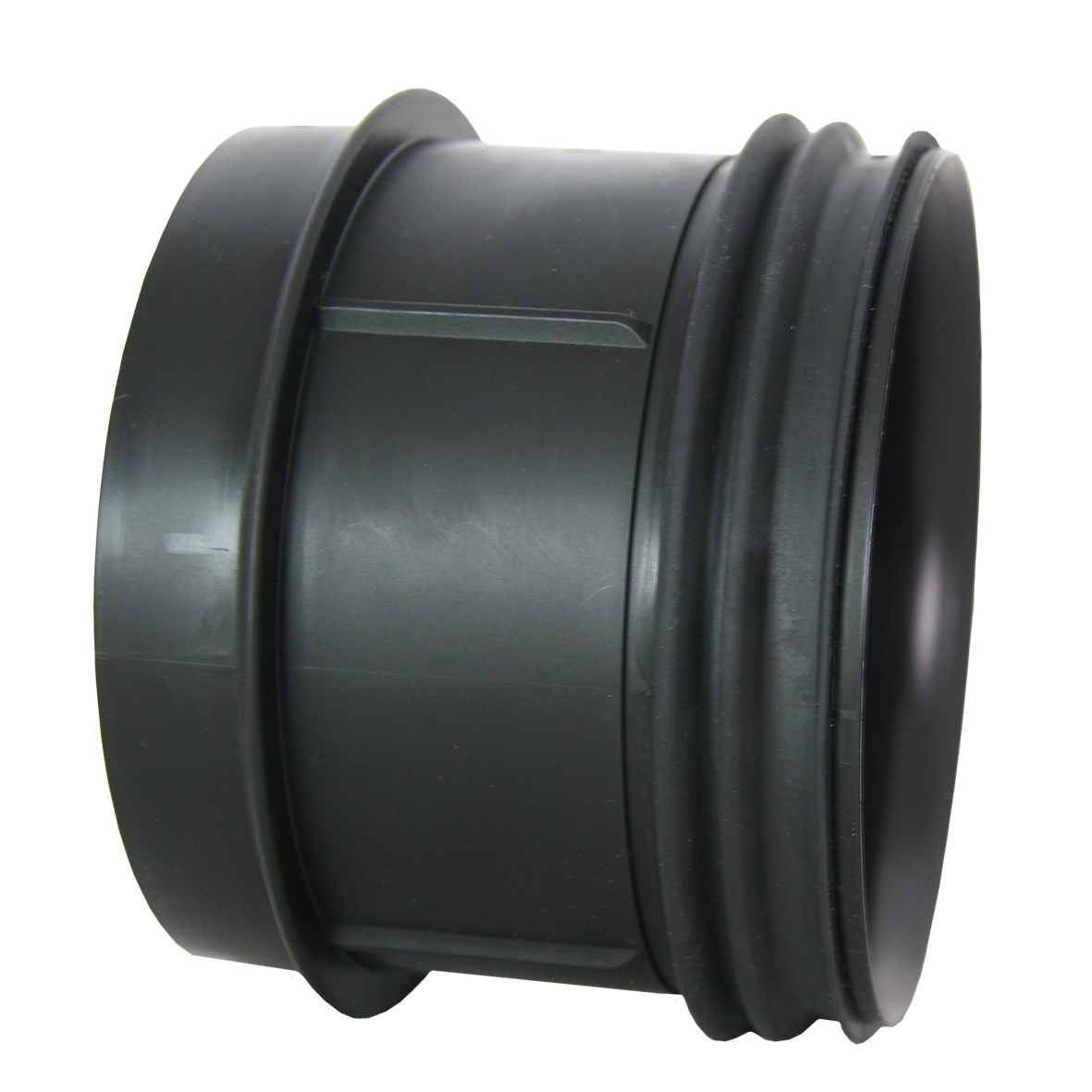 Produktbilde - 2207245 - PP Smartline overgang sort med 110 mm skjøtenippel