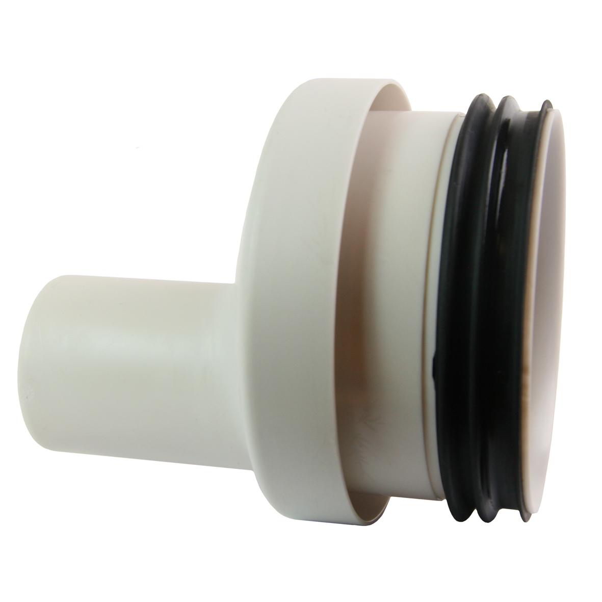 Produktbilde - 2207071 - PP Smartline overgang gråhvit med 110mm skjøtenippel50mm spissende