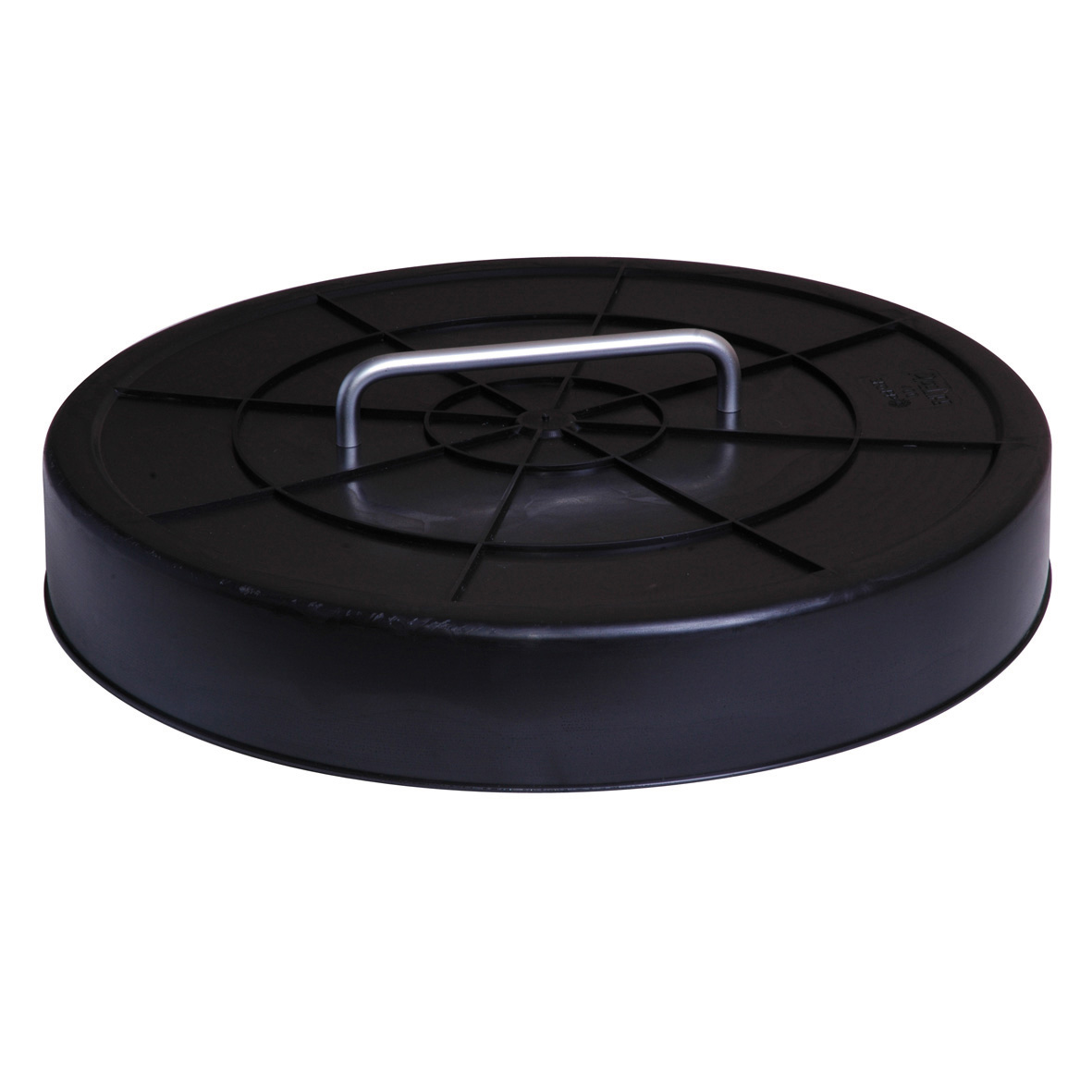 Produktbilde - 3358436 - PP utv. lokk m håndtak for 400mm stigerør sort