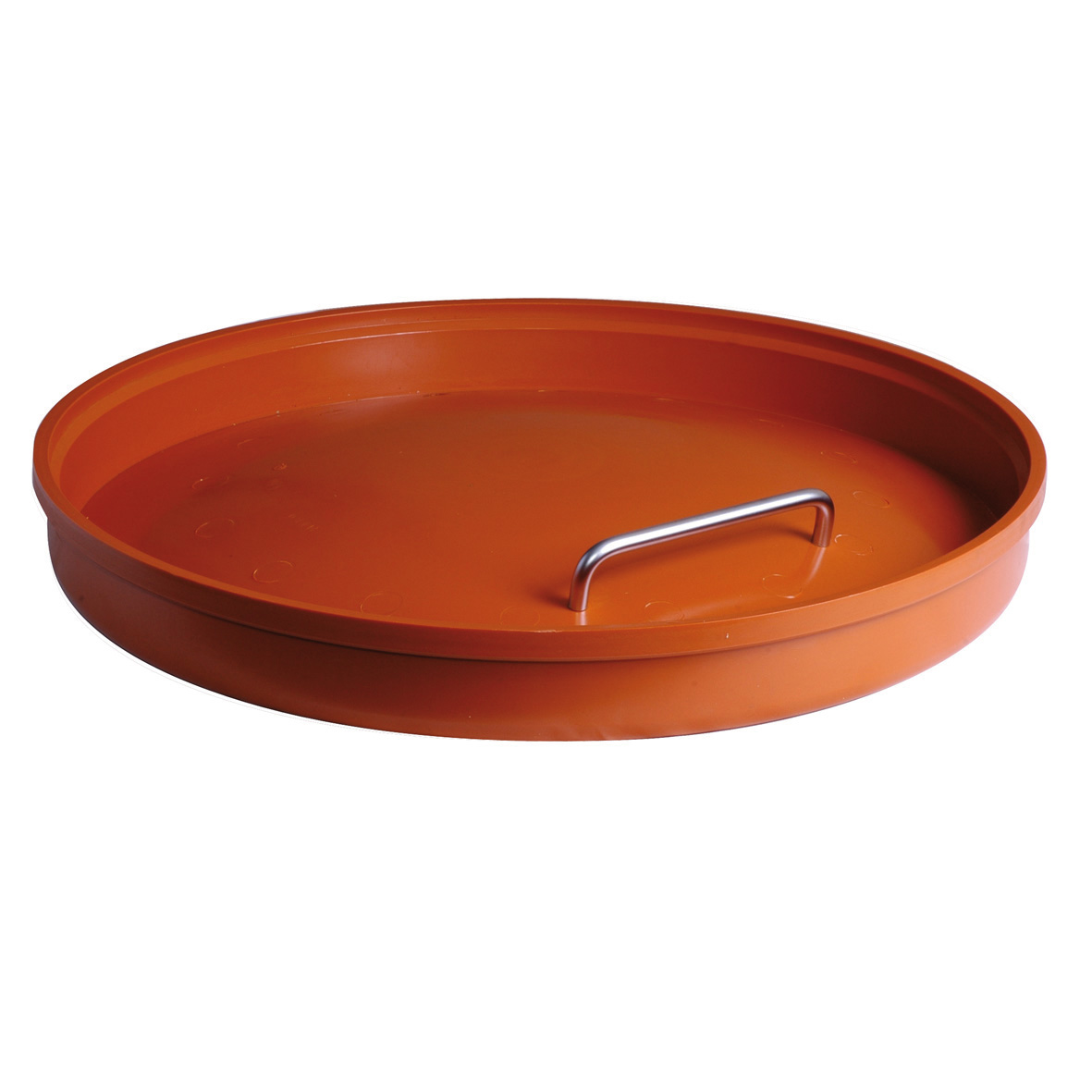 Produktbilde - 3358434 - PP innv. lokk mhåndtak rødbrun for 630mm Pragma stigerør