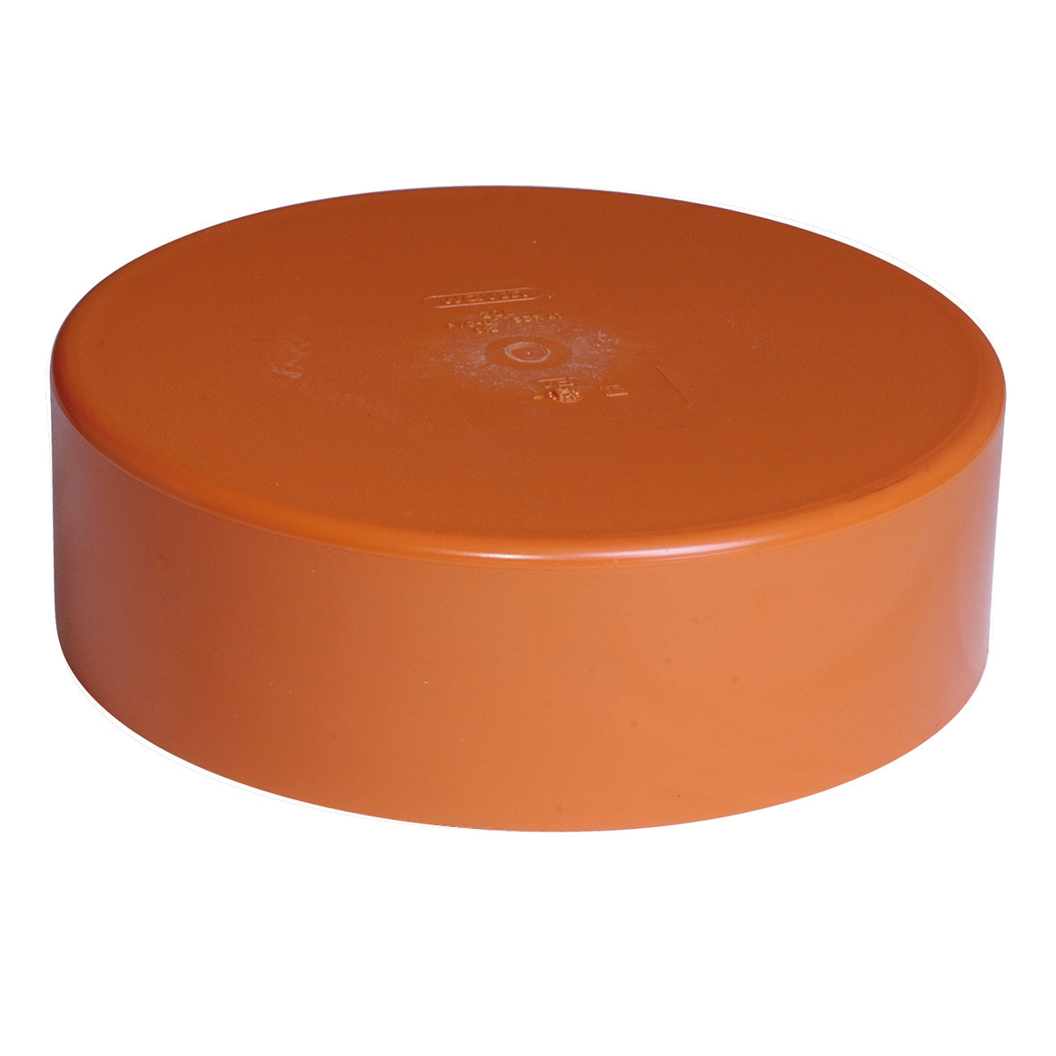Produktbilde - 3358427 - PVC utvendig lokk for stigerør rødbrun