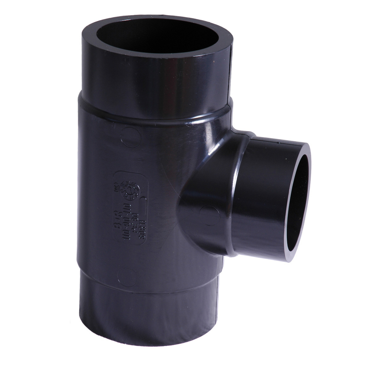 Produktbilde - 2450313 - PE 100 SDR T-rør mred avstikk, kort