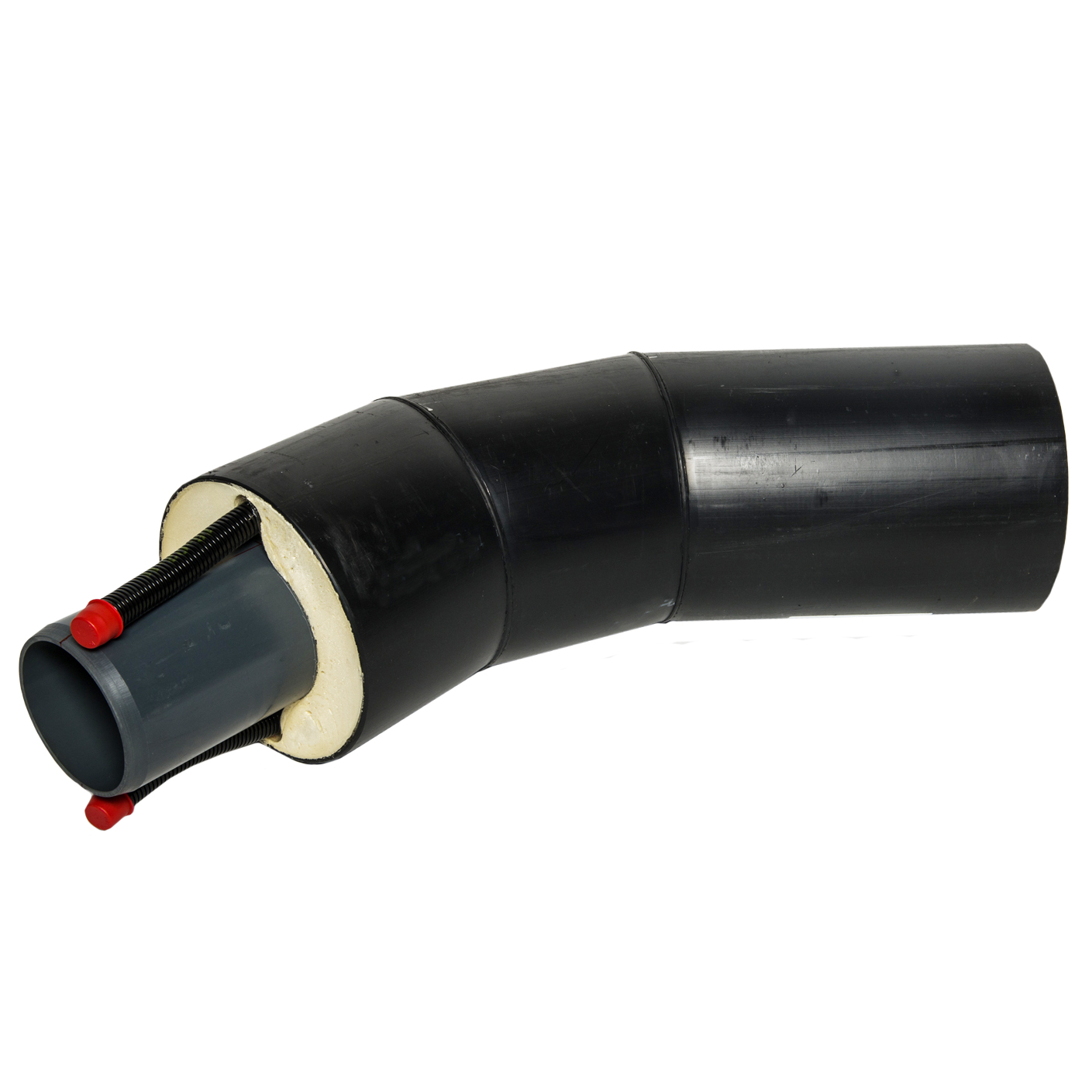 Produktbilde - Langbend pvc trykkrør Isovarm