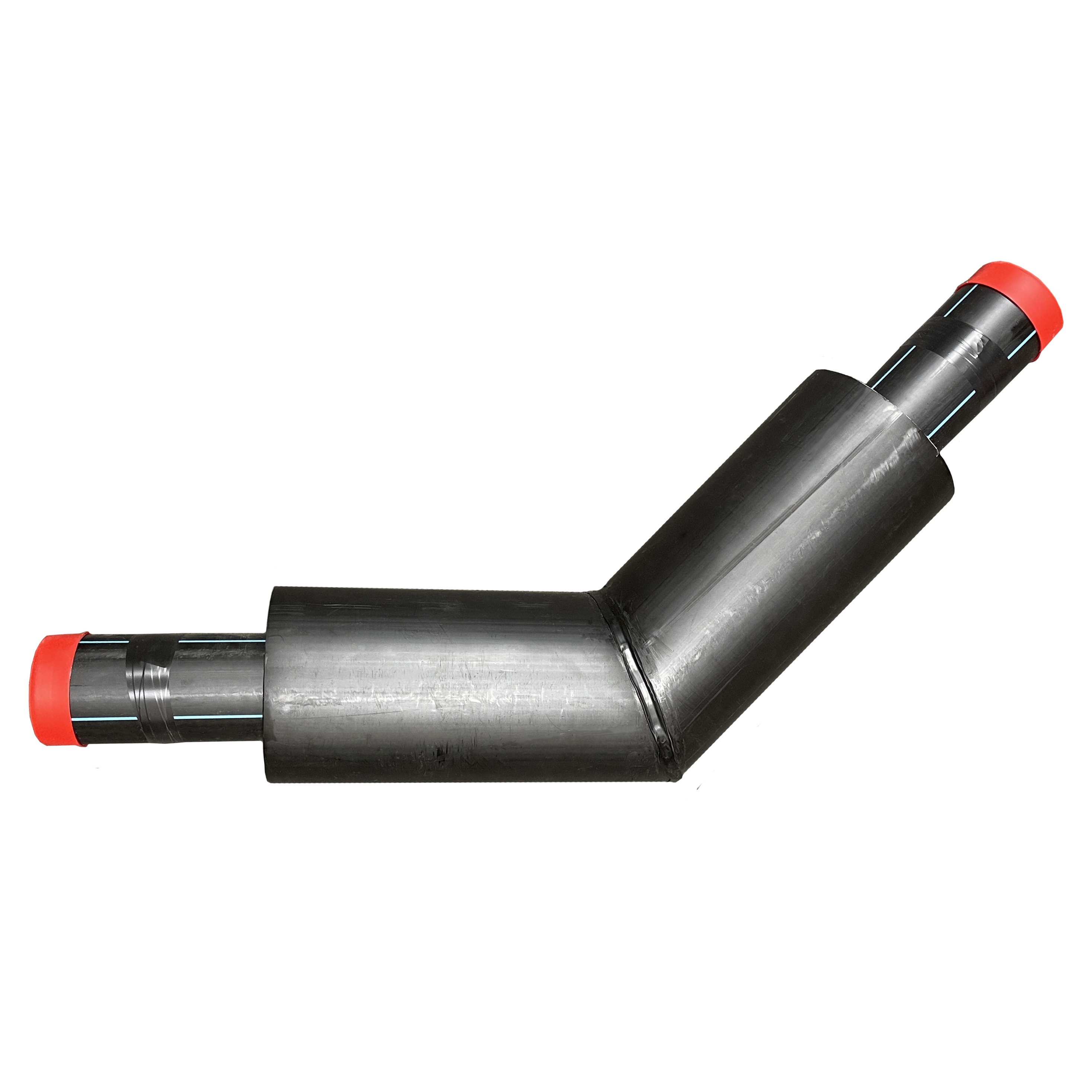 Isovarm PE bend SDR11 45° ovenfra