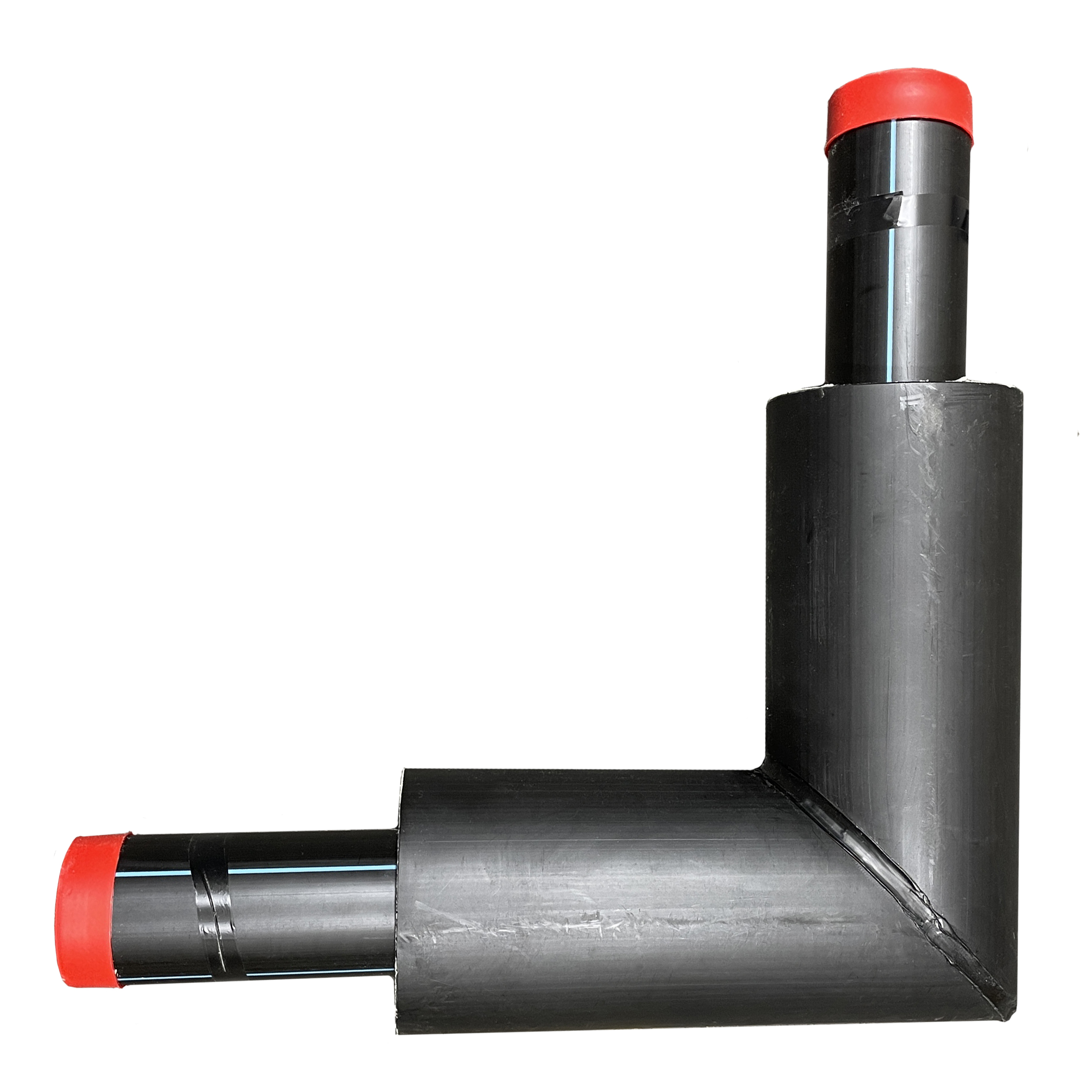 Isovarm PE bend SDR11 90° ovenfra