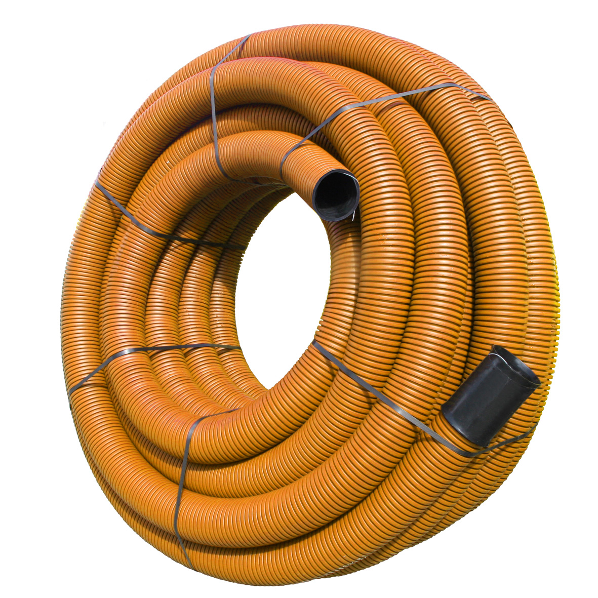 Produktbilde - 3020661 - PE DV korrugert kabelrør orange