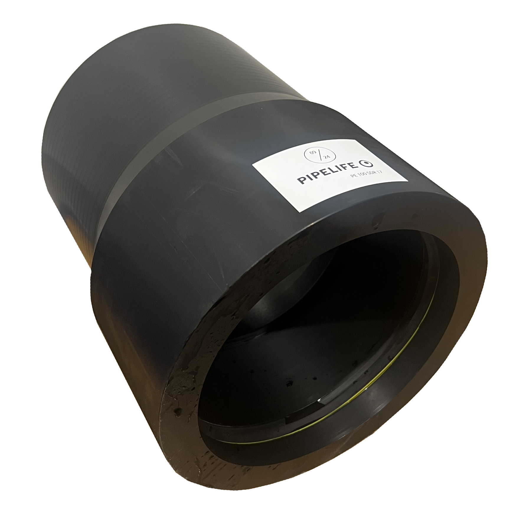 140 mm x 125 mm PE 100 SDR 17 eks. muffe overgang f/el.muffe